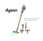 Promo Aspirateur sans-fil Dyson V15 Detect™ Absolute (Gold)